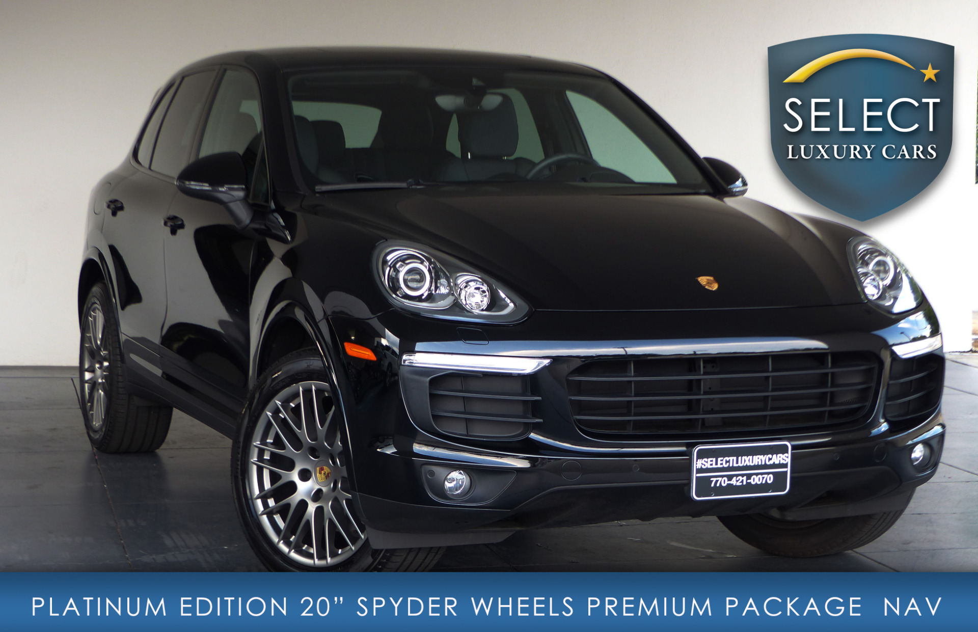 Used 2017 Porsche Cayenne Platinum Edition Marietta Ga 2017 Porsche Cayenne Platinum Edition