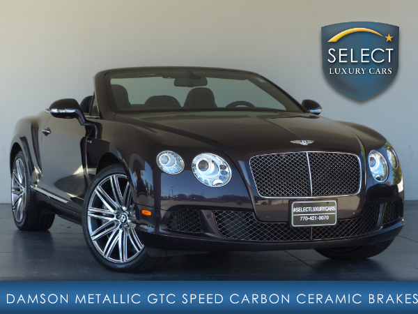 Used 14 Bentley Continental Gtc Speed Marietta Ga