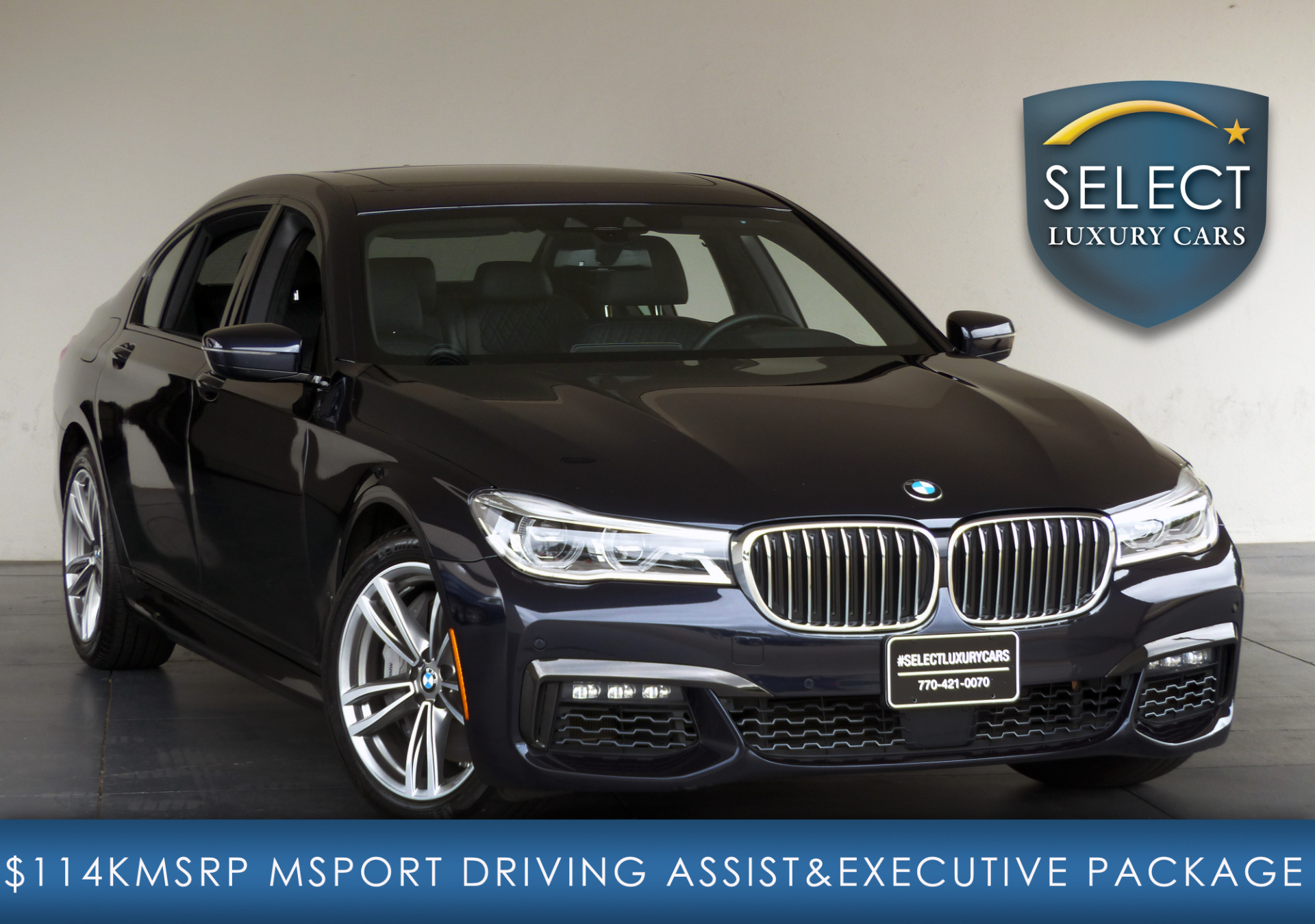 Used 2018 Bmw 7 Series 750i Xdrive Marietta Ga 2018 Bmw 7 Series 750i Xdrive