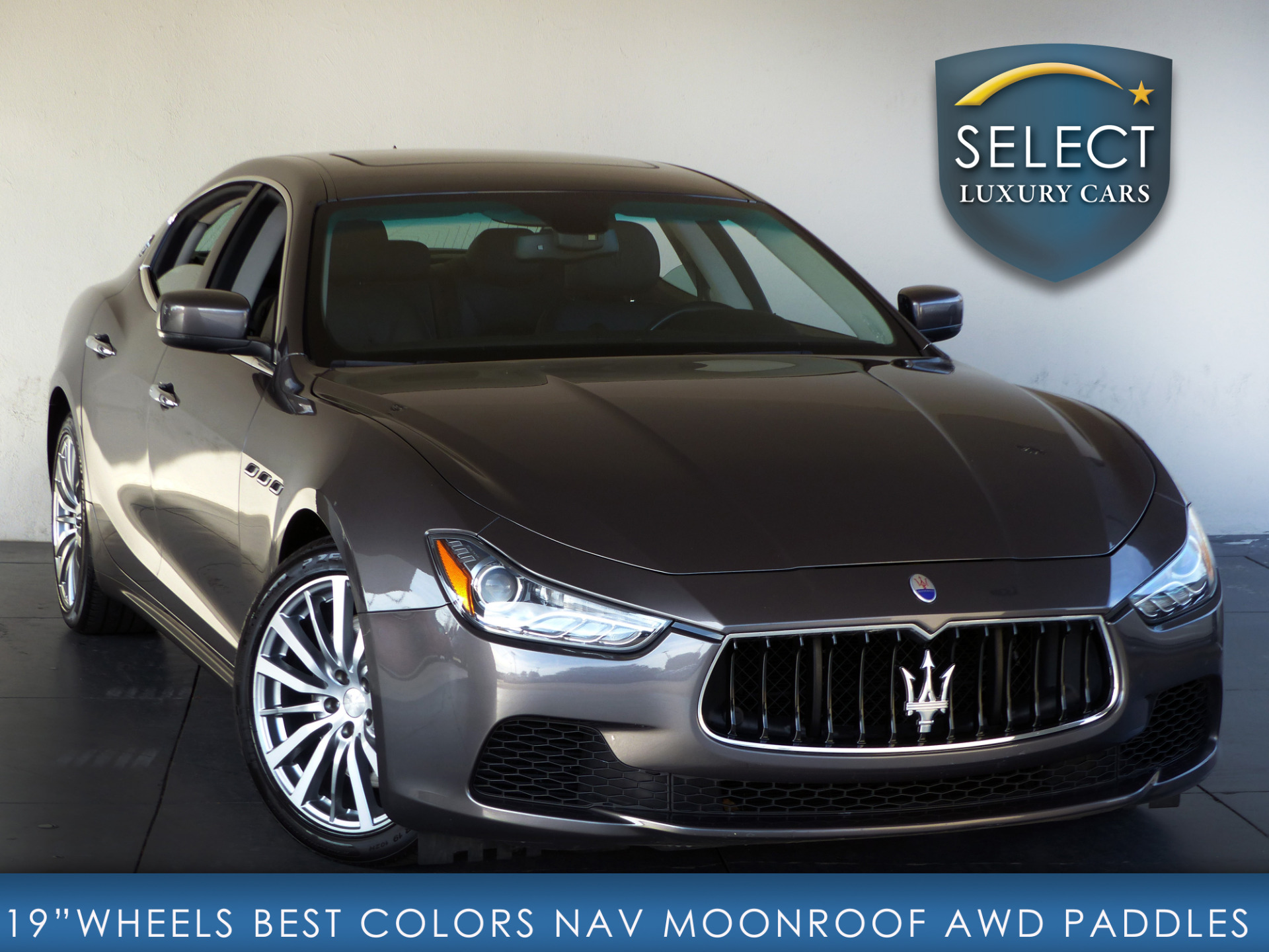 Maserati Quattroporte белый диски