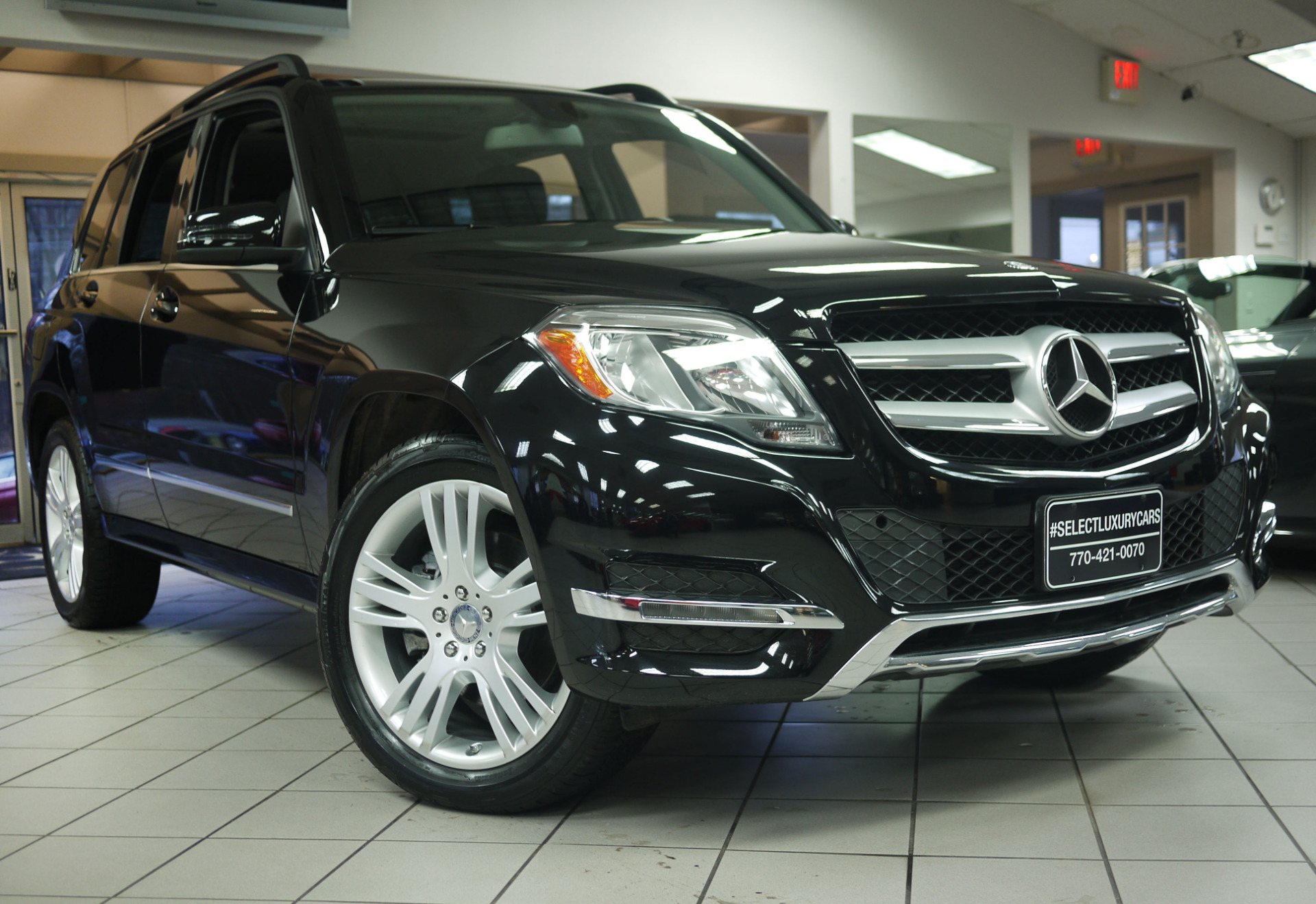 Mercedes GLK 2015 черный